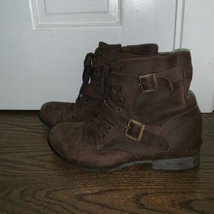 Leather Dolce vita combat boots